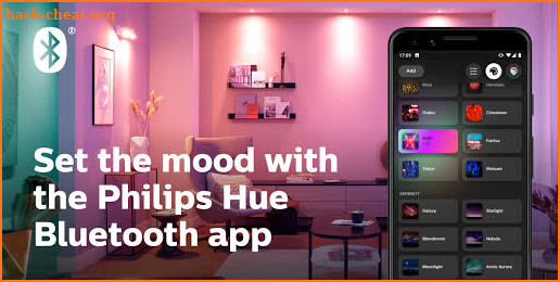 Philips Hue Bluetooth screenshot