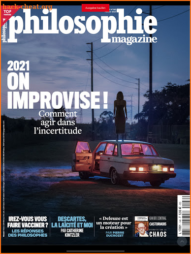 Philosophie magazine screenshot