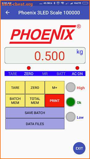 Phoenix 3-LED Scale screenshot