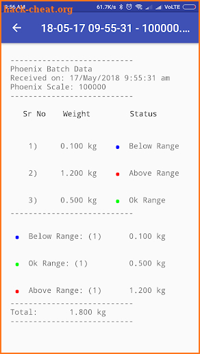 Phoenix 3-LED Scale screenshot
