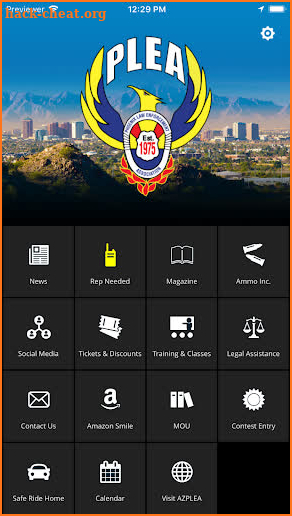Phoenix Law Enforcement Assn screenshot