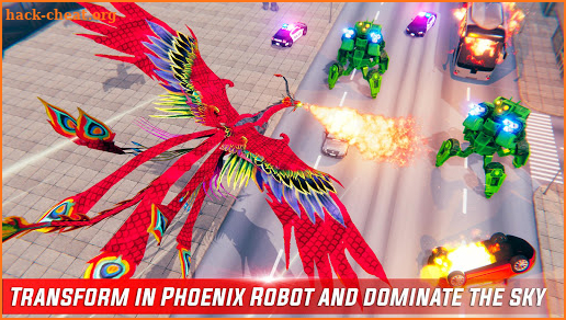 Phoenix Transform Robot War: Robot Grand Hero screenshot