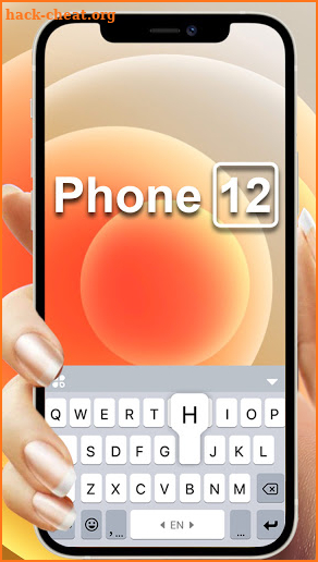 Phone 12 Keyboard Background screenshot
