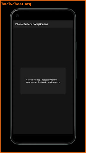 Phone Battery Complication screenshot