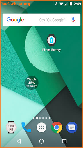 Phone Battery for Wear OS screenshot