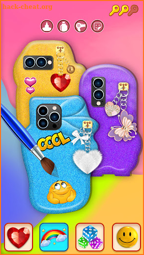 Phone Case Maker: Tie Dye Game screenshot
