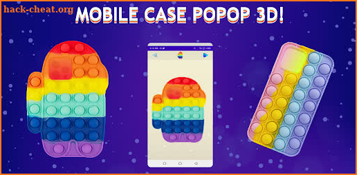 Phone Case POPOP 3D fidget Toys screenshot