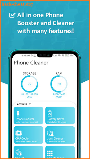 Phone Cleaner & Booster screenshot