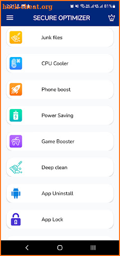 Phone Cleaner Secure Optimizer screenshot