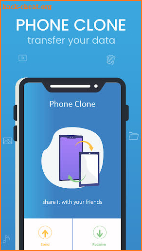 Phone Clone - fast data transfer with network screenshot
