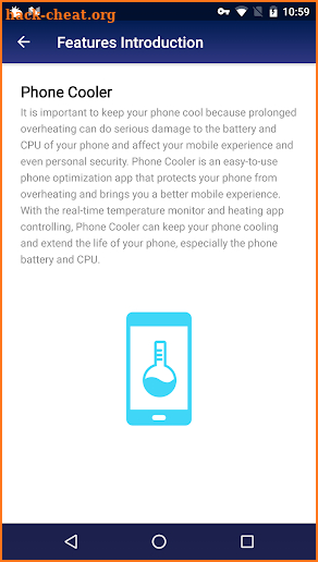 Phone Cooler screenshot