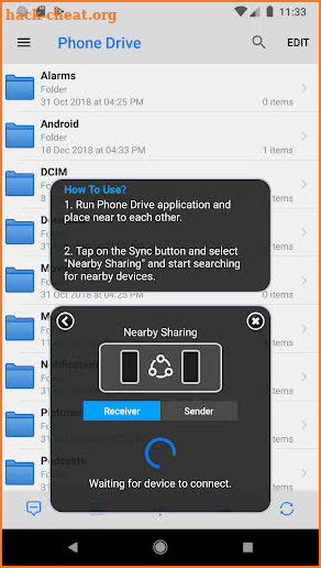 Phone Drive - File Sharing Tools screenshot