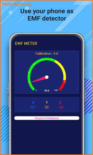 Phone EMF Detector screenshot