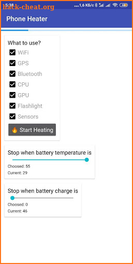 Phone Heater | Hand Warmer screenshot