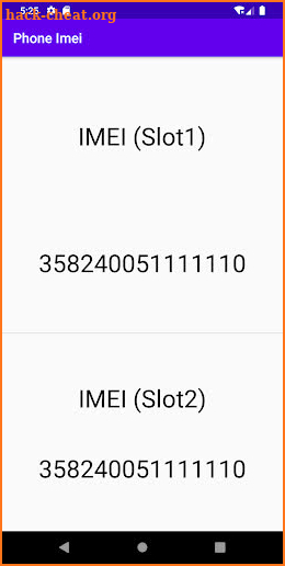 Phone Imei screenshot