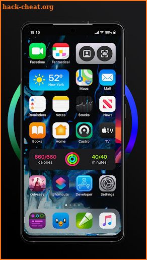Phone Launcher IOS 15 screenshot