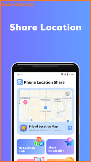 Phone Location Share screenshot