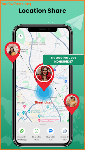 Phone Location Tracker screenshot