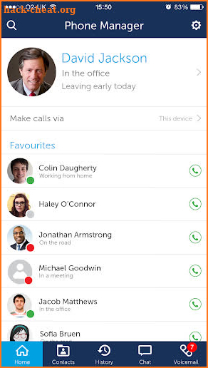 Phone Manager Mobile screenshot