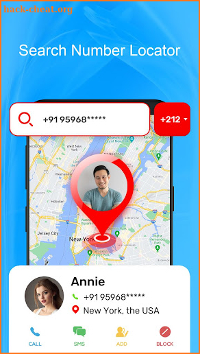 Phone Number Location Tracker screenshot