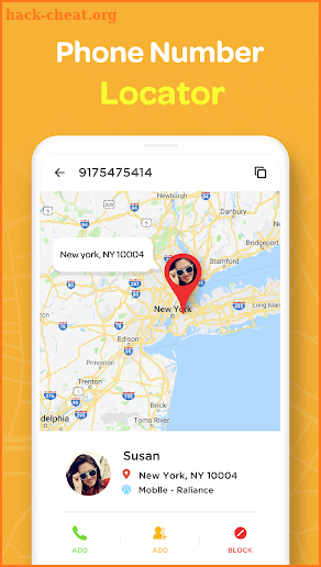 Phone Number Locator - Caller ID & Call Blocker screenshot