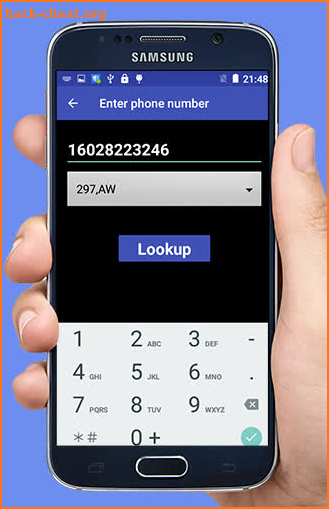 Phone Number Lookup 2019 screenshot