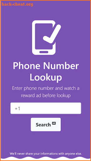Phone Number Lookup Free screenshot