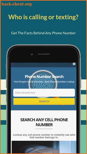 Phone Number Search screenshot