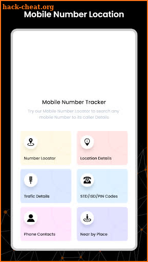 Phone Number Tracker screenshot