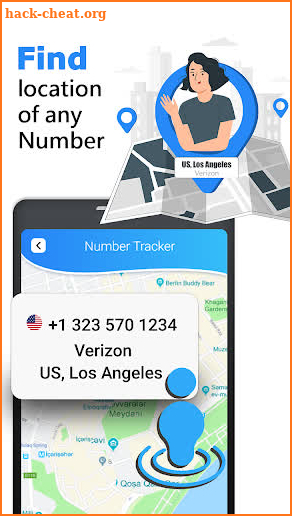 Phone number tracker-Track Phone number location screenshot