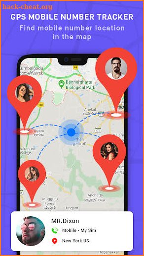 Phone Number Tracker With Find Number Location screenshot