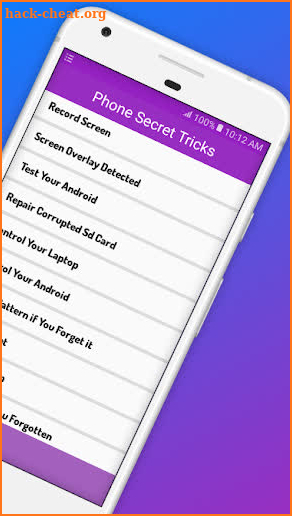 Phone Secret Tricks and Shortcuts screenshot