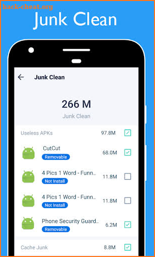 Phone Security Guarder - Antivirus & Junk cleaner screenshot