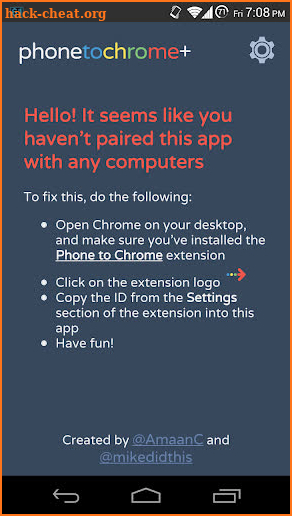 Phone to Chrome Pro screenshot