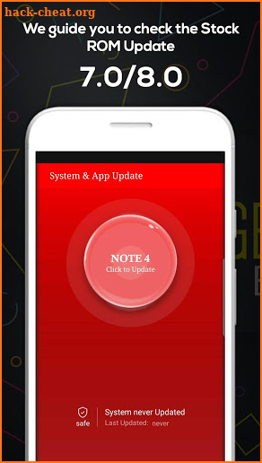 Phone Update - Update android version info screenshot