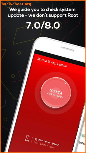 Phone Update - Update android version info screenshot