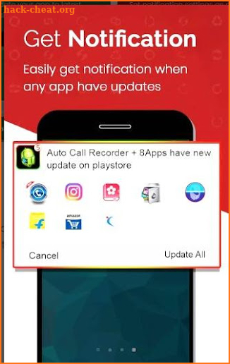 Phone Update - Update android version information screenshot