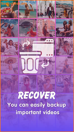 Phone Video Recovery software: Recover lost videos screenshot