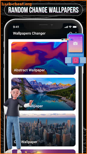 Phone Wallpapers Changer screenshot