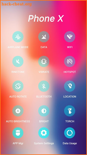 Phone X APUS Launcher theme screenshot