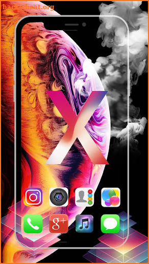 Phone XS Max Launcher Theme Live HD Wallpapers screenshot