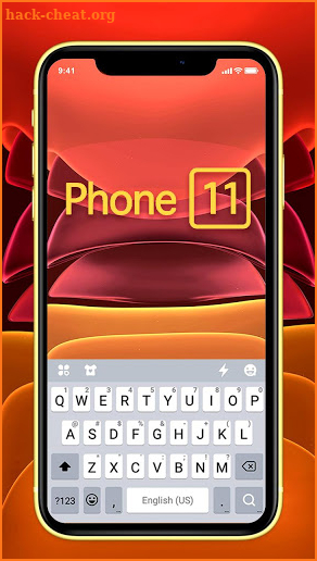 Phone11 Keyboard Theme screenshot