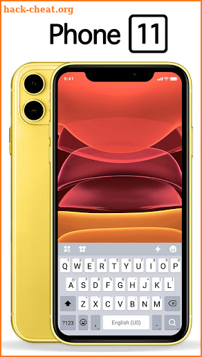 Phone11 Keyboard Theme screenshot