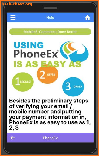 PhoneEx screenshot
