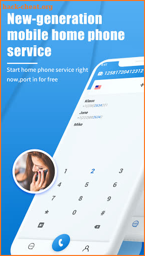 PhoneME – Mobile home phone service screenshot