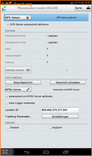 Phonetracker Locator LITE screenshot