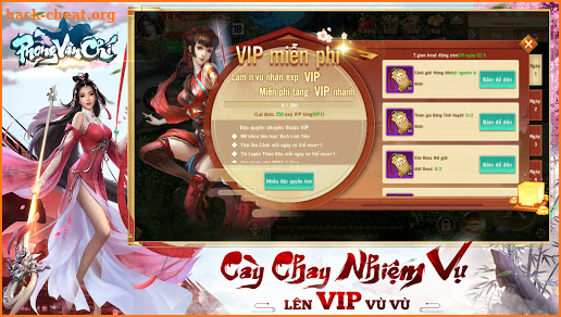 Phong Vân Chí – Cày Nhiệm Vụ Free Vip 3 screenshot