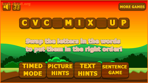 Phonics Game CVC Word Scramble - Learning to Read screenshot
