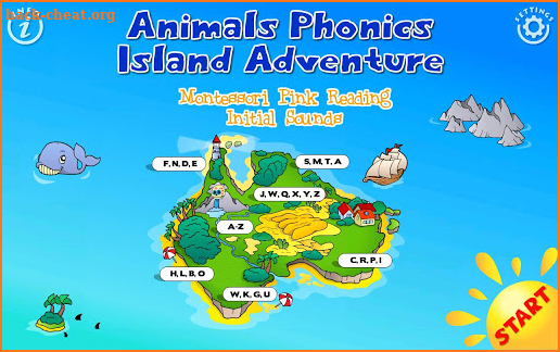 Phonics Island - Letter Sounds & Alphabet Learning screenshot