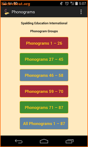 Phonograms screenshot